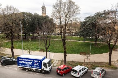 Fratini Bruno camion Piazza Mercatale Prato